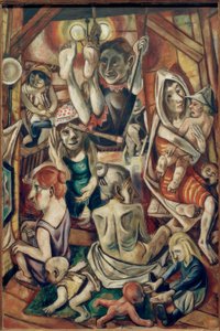 kadın hamamı by Max Beckmann