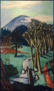 Baden-Baden golf sahası by Max Beckmann