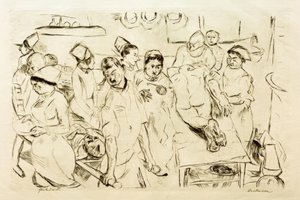 Büyük operasyon by Max Beckmann