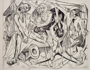 Malepatrus, Max Beckmann (1884-1950), litografi. Almanya, 20. yüzyıl. by Max Beckmann