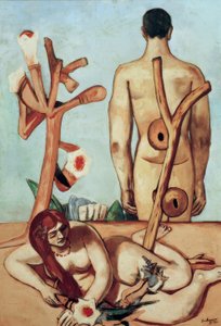 Erkek ve kadın by Max Beckmann