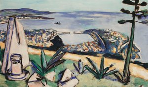 Monte Carlo (Güney Limanı); Monte Carlo (Güney Liman Şehri) by Max Beckmann