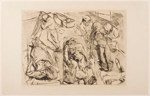 morg by Max Beckmann