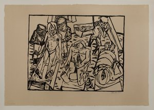 morg by Max Beckmann