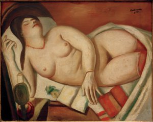 Uyuyor by Max Beckmann