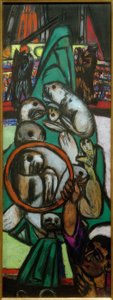 Deniz aslanları by Max Beckmann