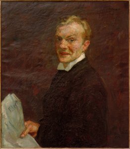 Otoportre (gülüyor) by Max Beckmann
