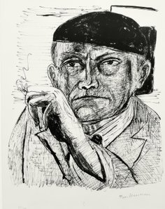 otoportre by Max Beckmann