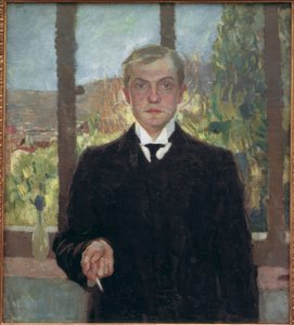 Otoportre Floransa by Max Beckmann