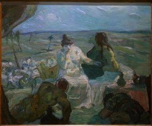 Samson ve Delilah by Max Beckmann