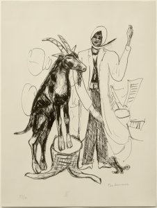 BUCK by Max Beckmann