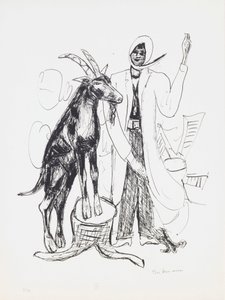 The Buck, “Day and Dream” portföyünden 9 numaralı plaka by Max Beckmann