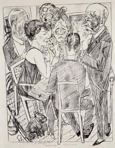 Hayal Kırıklığı I, Max Beckmann (1884-1950), litografi. Almanya, 20. yüzyıl. by Max Beckmann