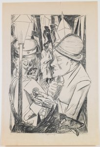 Eve Dönüş, “Cehennem” serisinden 2. plaka by Max Beckmann
