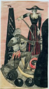 Venüs ve Mars by Max Beckmann