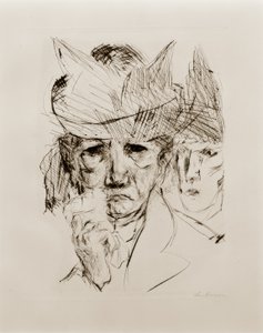 ağlayan kadın by Max Beckmann