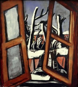 Kış manzarası by Max Beckmann