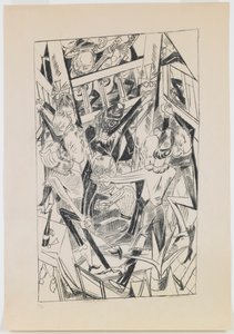 plaka 8: Malepartus by Max Beckmann