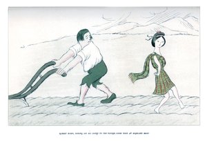 Sabana elini uzatan Robert Burns, 1904