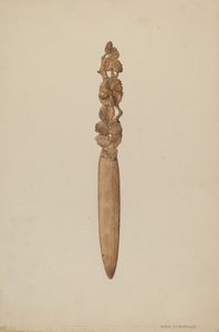 Kağıt Bıçağı, c. 1938.