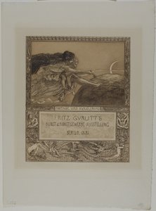 Gurlitt Sergisi Kartı: Hayal Gücü ve Çocuk Sanatçı by Max Klinger