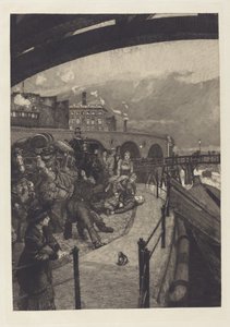 Bir Cinayet Bir Cinayet, 1883. by Max Klinger