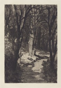Ben Walde (Ormanda) by Max Klinger