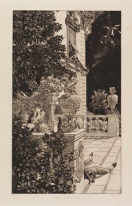 Inflammation, from Dramas, Opus IX Dramen, Opus IX, 1883 by Max Klinger