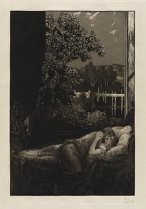 Gece (Mutluluk) by Max Klinger