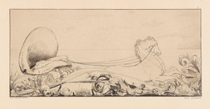 Opus VI, Bir Eldivenin Bulunması Üzerine Açıklamadan, 1881. by Max Klinger