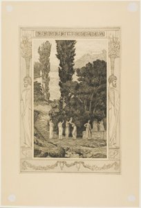 Psyche Wandering, Cupid ve Psyche