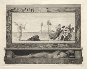 Vom Tode I, (Opus II, 1889) 10 by Max Klinger