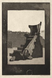Vom Tode I, (Opus II, 1889) 6 by Max Klinger