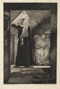 Vom Tode I, (Opus II, 1889) 9 by Max Klinger
