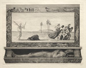 İşte Tode I, Opus I, 1889 No. 10. by Max Klinger