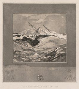 İşte Tode ve Opus EE, 1889, No. 3. by Max Klinger