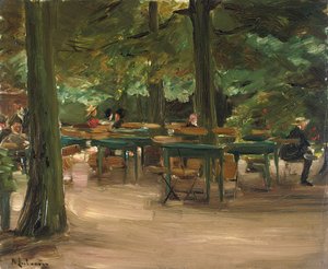 Bira Bahçesi, 1905 by Max Liebermann
