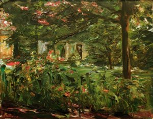 Doğudaki mutfak bahçesi by Max Liebermann