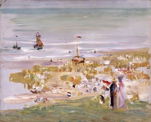 Der Strand, Scheveningen, 1900 by Max Liebermann