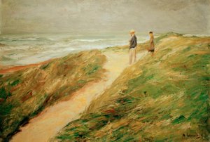 kumul ve deniz by Max Liebermann