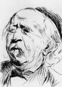 Hermann Cohen / Rad.V. sevgili adam by Max Liebermann