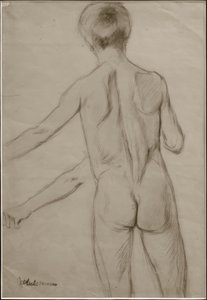 M.Liebermann, wige gushushanya Boath Boys by Max Liebermann