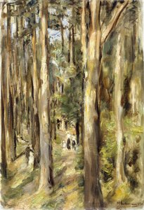 Ormanda Piknik, 1920 by Max Liebermann