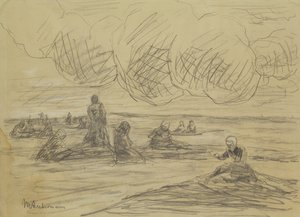 Ağları Onarmak, 1894 by Max Liebermann