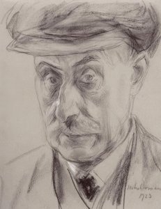 otoportre by Max Liebermann