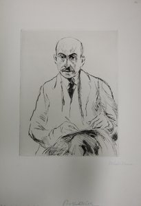 70 yaşında kendi portresi by Max Liebermann