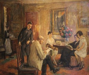 Liebermann Ailesi by Max Liebermann