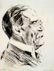 Wilhelm von Bode / Liebermann by Max Liebermann