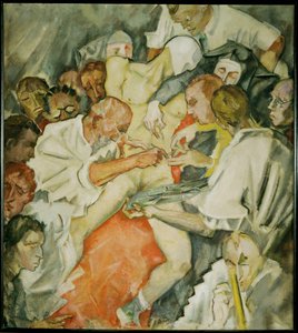 Operasyon (tuval üzerine resim)