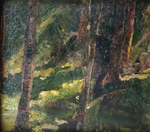 Manzara (tuval üzerine yağlıboya) by Max Slevogt